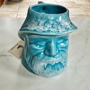 Bermuda pottery fisherman mug